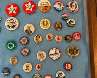 Vintage Political Pins