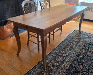 Antique French Provincial Harvest Table