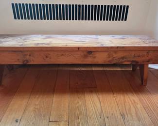 Primitive bench