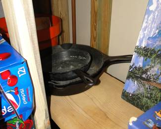 Cast iron skillets