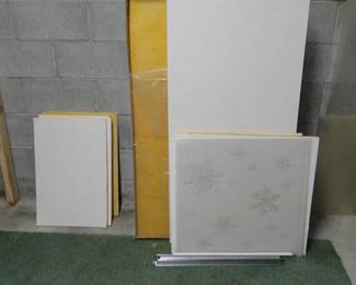 Ceiling tiles, take them all