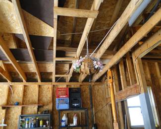 The thing in the rafters is also for sale