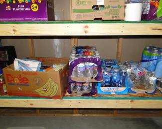 Water, snacks and more