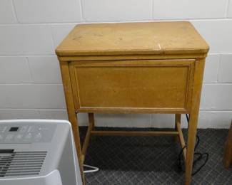 Vintage sewing cabinet