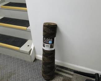 Floor runners, some new, some just barely used