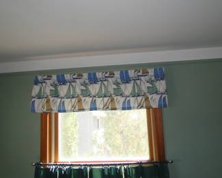 Even the window toppers are also for sale, as is the trim and the windows