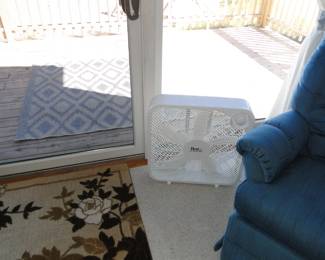 Clean as can be box fan