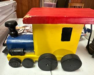 wood train