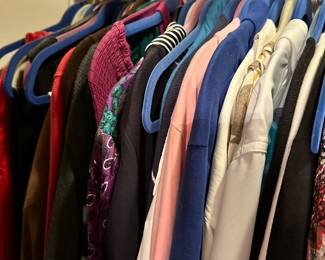 women's clothing and some men's clothing