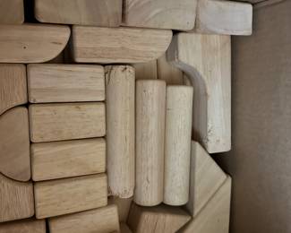 wooden blocks