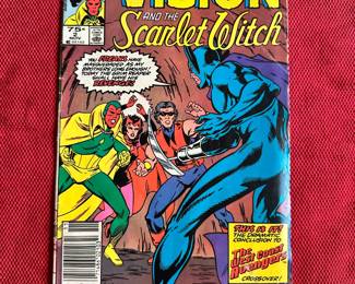 Marvel Comics..Vision and the Scarlet Witch