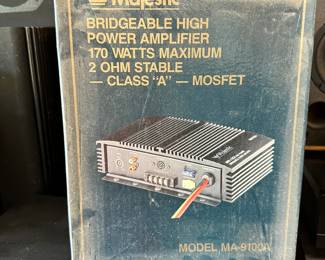 Majestic amplifier