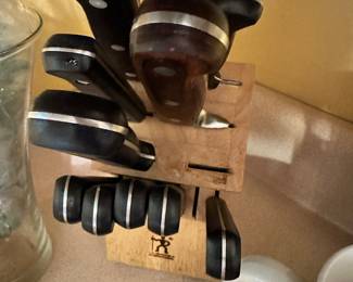 Henckels knife block set