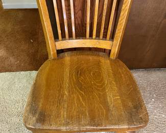 wood office chair