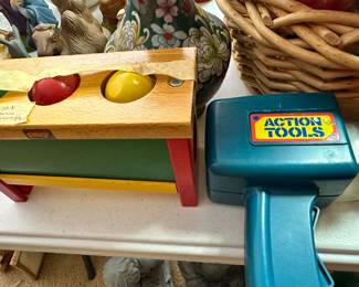 wooden toys/action tools