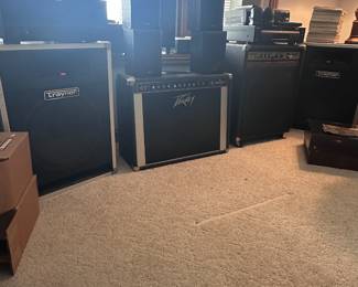 Traynor and Peavy Equipment 