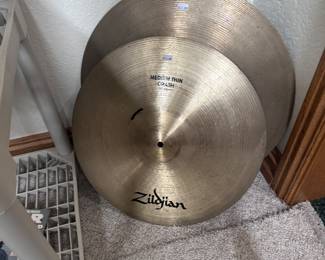 Zildjian Cymbals (cracked)