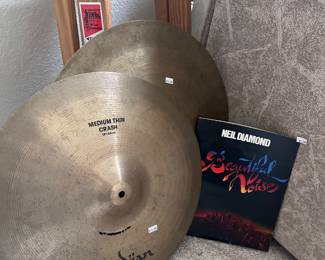 Zildjian Cymbals (cracked)