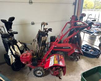 Golf equipment, Rototillers