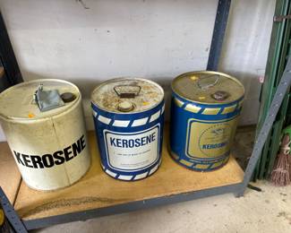 Kerosene cans