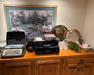 electronics, typewriter