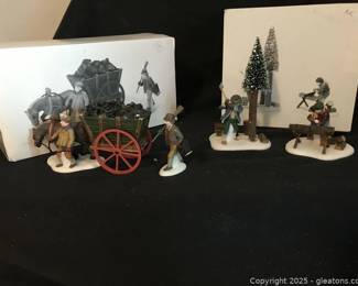 Dept 56 Devering Coal Lumberjack