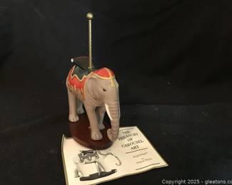 Excellent Elephant Carousel Piece