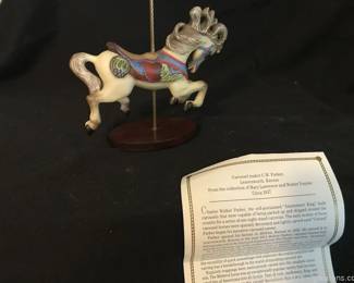 Franklin Mint Carousel Jumper Horse