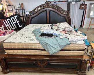 King Size Bed with Tommy Bahama Bed