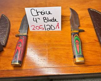 4" Knives