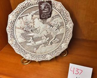 Asian Decor Plate
