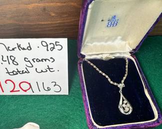 Marked .925 Necklace