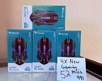 4 NEW Gaming Mice 