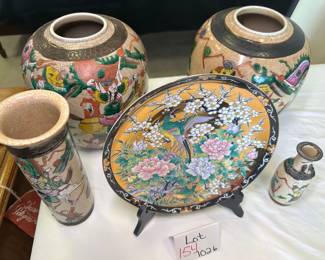 Asian Pottery Decor