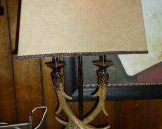 Antler Lamp