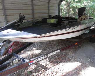 Hydra Sport Boat, Trailer with....