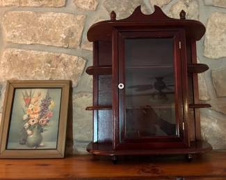 Curious cabinet and painting