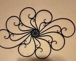 Metal wall art