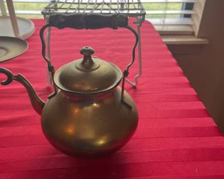 Copper teapot