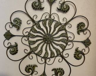 Metal wall art
