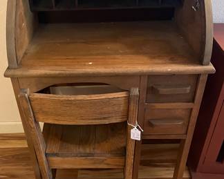 Children’s roll top desk