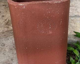 2 of these Terra cota pots 24” tall. 