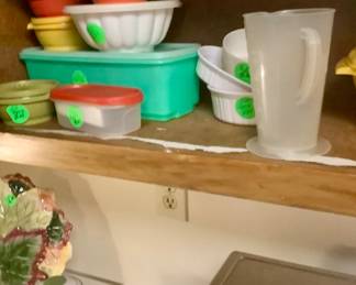 Lots of Tupperware.
