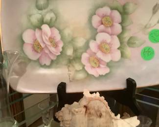 Hand painted platter.