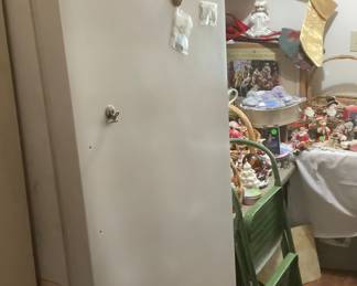 A Whirlpool freezer.  Time to add your deer meat with your summer vegetables.  In excellent condition.
