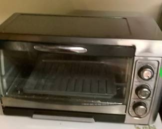 The toaster oven.