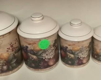 60’s canister set.