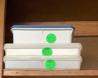More Tupperware.