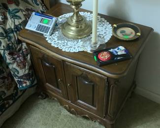 One of the end tables.