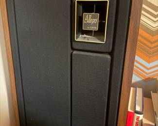 Pair of vintage Allegro speakers 